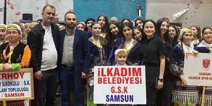 İlkadımlı Gençler Halk Oyunlarında Samsun’u Temsil Edecek